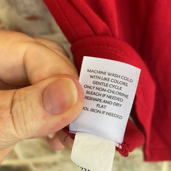 J.Jill Red Pull Over Long Sleeve Blouse - Picture 6 of 6